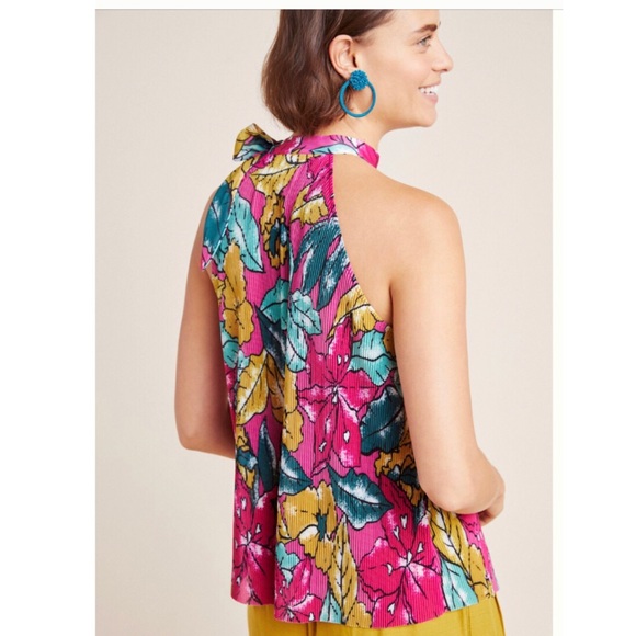NWT Anthropologie Glocester Floral Top - Picture 2 of 10